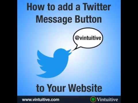 Video: How To Add Messages From Twitter To Your Website