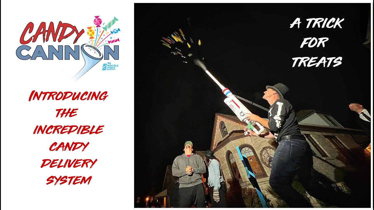 Candy CANNON - the Trick or Treat Halloween Debut!