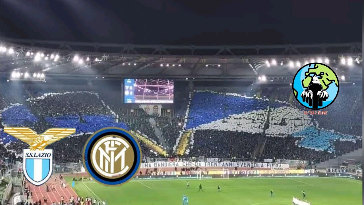 Coreografia Curva Nord | Tifo Lazio vs INTER MILAN FC 2020.02.16 - YouTube