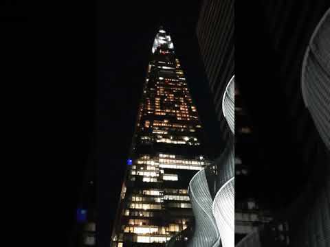 The Shard At London Bridge By Night