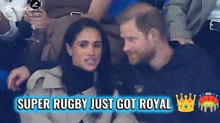 Royal Roar: Harry &amp; Meghan Turn Super Rugby into a Global Spectacle