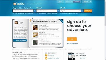 Goby.com Site Walk-through | Blue Fountain Media