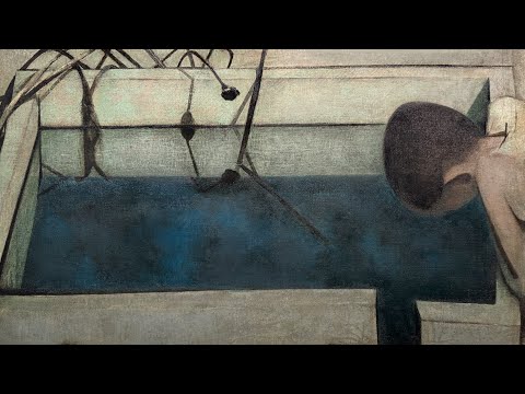 美術品鑑賞第1015回【水鏡】香月泰男ー東京国立近代美術館所蔵