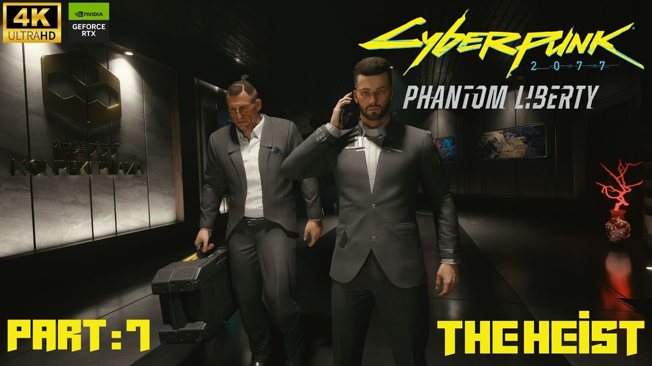 Next-Gen Cyberpunk 2077 : Ultra Realism Mods ON RTX 4090 Playthrough🎮 Part #7 / The Heist🔥Stealth