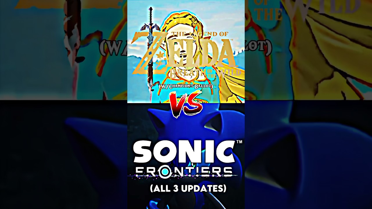Breath Of The Wild Vs Sonic Frontiers 