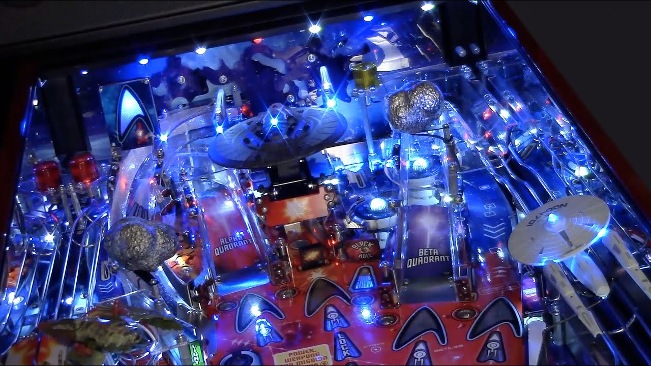 stern star trek pinball mods