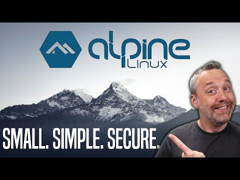 Video: ¿Cómo es Alpine Linux tan pequeño?