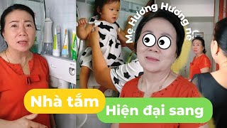 101 cách review bộ nhả kem đánh răng tự động phòng tắm gọn gàng | Mẹ Hương Hương