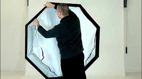Quick & Easy Assemble Softbox for Studio Strobe Light