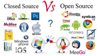 Open source software vs Close source software Hindi example