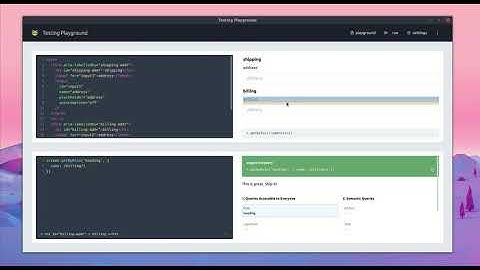 Testing-Playground - Scoped Queries