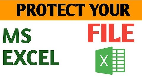 How to Password Protect an Excel File for Opening (Excel 2007/2010)