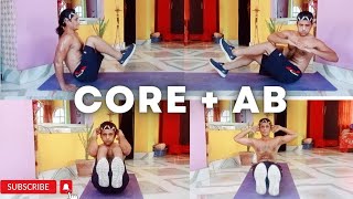 Excellent Core + Ab Workout Routine For Beginners At Home