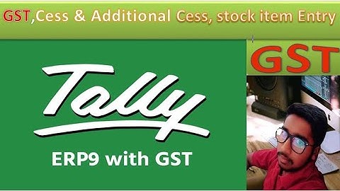 #tallyerp9#Cessgst#cgst#sgst#tallyerp9turtorialHow to apply Cess in Tally ERP.9 in Hindi