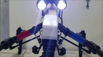 Firehouse Technology Drone Arc / Dual Strobe Light  and Spot Light Demo, Install Guide