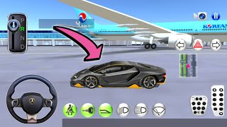 3D Driving Class #47 Train VS Flying Car ! Car Games - Best Android Gameplay screenshot 1