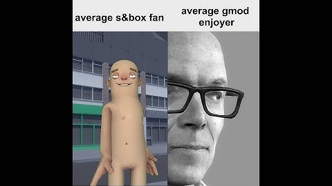 average s&box fan vs gmod enjoyer #shorts