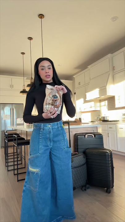 trying the world’s largest jeans