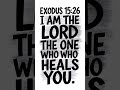 motivational bible verses: The Lord Who Heals You | #shorts  #bibleverse #motivational #trending