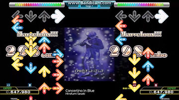 【DDR】Concertino in Blue [SINGLE EXPERT] 譜面確認+クラップ