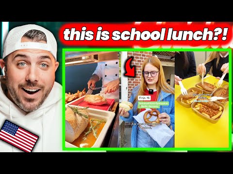 School Lunch in Europe vs. America 😬