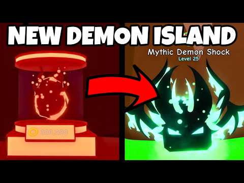 NEW DEMON ISLAND UPDATE is INSANE - Roblox Bubble Gum Simulator (BGS)