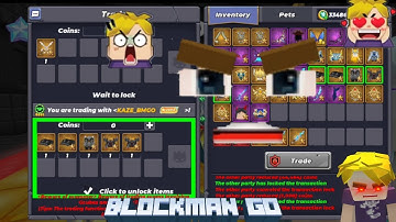 🔥 I GOT VALKYRIE SWORD ⚔️ IN 🤑💵 RICH TRADE SYSTEM IN OVERPAY IN SKYBLOCK BLOCKMAN GO ENJOY VIDEO