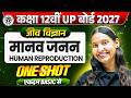 Class 12 Biology मानव जनन (Human Reproduction) One Shot | Full Chapter | UP Board 2027