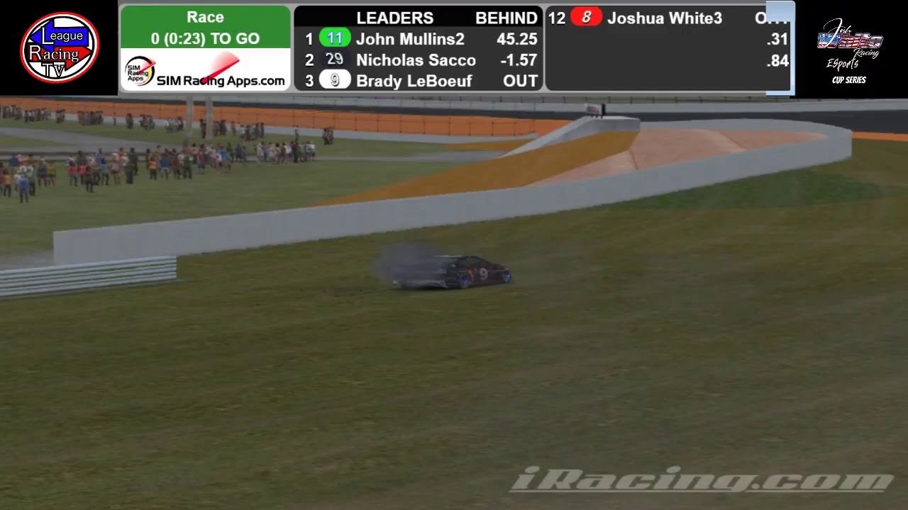 Daytona 500 @ Daytona - Josh White Racing Esports Cup Series - YouTube