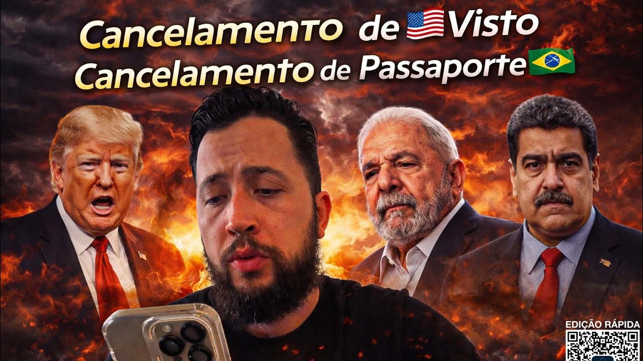 Cancelamento de Vistos e Passaportes ( ATENÇÃO FUTUROS IMIGRANTES) 🇺🇸 🇵🇹 🇧🇷 