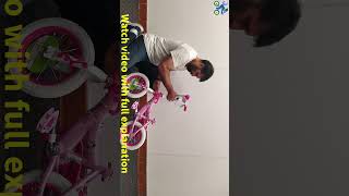 Disney Princess Girls' 12 & 16 inch Sidewalk Bike with Training-Wheels by Huffy , Pink slot 127