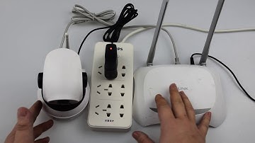 How to Configure VStarcam Security Camera C24S ethernet  cable Connection