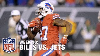 Duke Williams Recovers Kickoff Fumble, Returns for TD! | Bills vs. Jets | NFL
