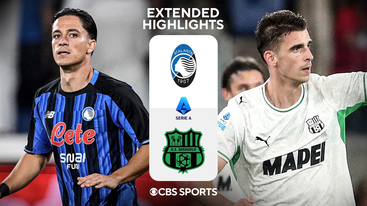 Atalanta vs. Sassuolo: Extended Highlights | Serie A | CBS Sports Golazo