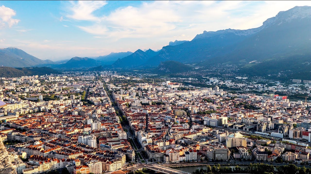 A Walk Around Place Dubedout, Grenoble, France
