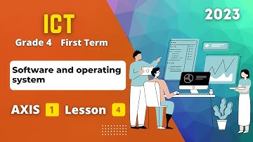 Grade 4 | ICT | Axis 1 - Lesson 4 | Software and operating system