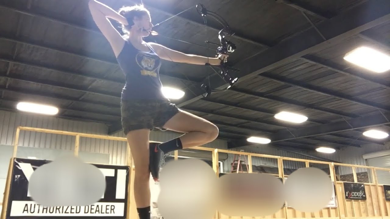 Archery Trick Shot 1 YouTube