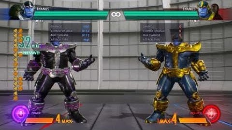 MARVEL VS. CAPCOM: INFINITE thanos 9.1k combo