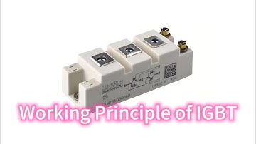 Working Principle of IGBT.