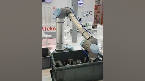 SIMTekno - Photoneo tarayıcı & Euclid Labs yazılımı Bin Picking Uygulaması  2019 WIN Otomasyon Fuarı