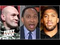 Stephen A. has a problem with the Tyson Fury vs. Anthony Joshua two-fight deal | First Take