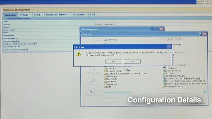 VessRAID Level 1 Training Part II