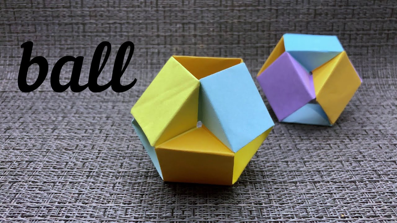 Origami Kusudama Mini Ball