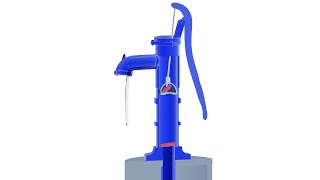 How a hand pump works