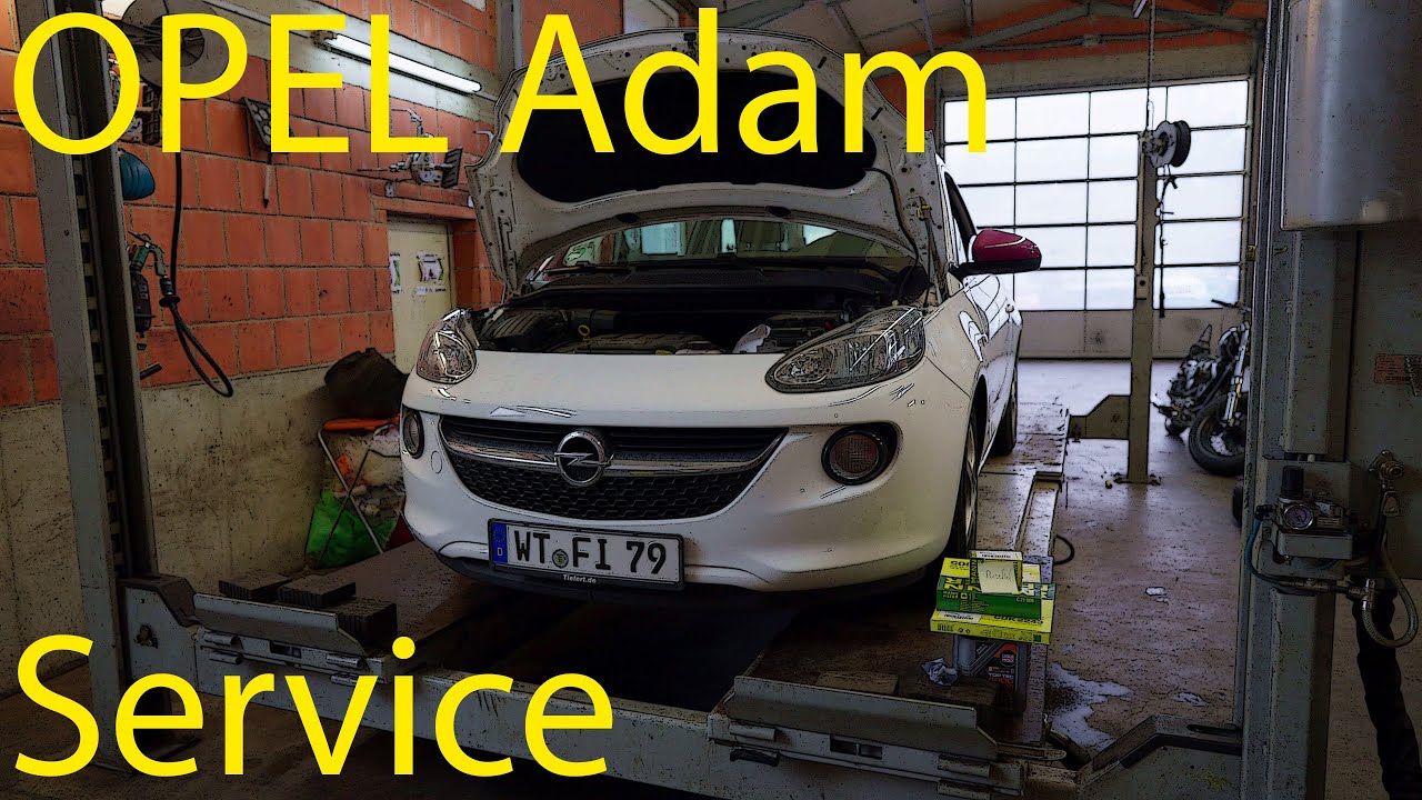 Olwechsel Opel Adam