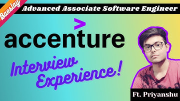 Accenture - Placement Interview Experience | Associate Software Engineer | 2022 | #61