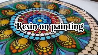 How to seal your coasters after dot painting, dotting mandalas