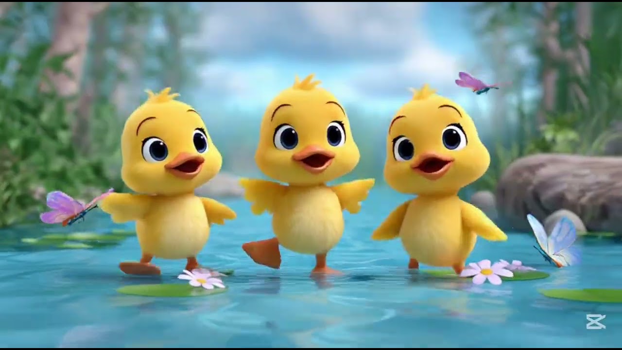 “5 Little Ducks – Fun & Playful Nursery Rhyme 2025 | Sing & Dance Along!”