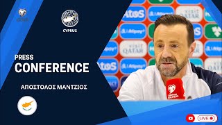 🎙️Δημοσιογραφική Διάσκεψη Απόστολου Μάντζιου ΚΥΠΡΟΣ - ΑΥΣΤΡΙΑ