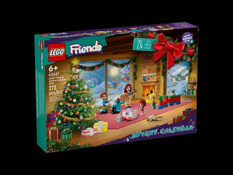 LEGO Friends 42637 Advent Calendar 2024 unboxing & speed build